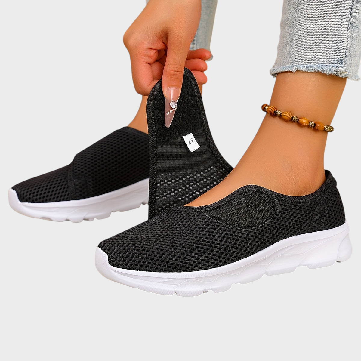 Janine – Orthopädische Damenschuhe für breite und geschwollene Füße – Ansicht 5