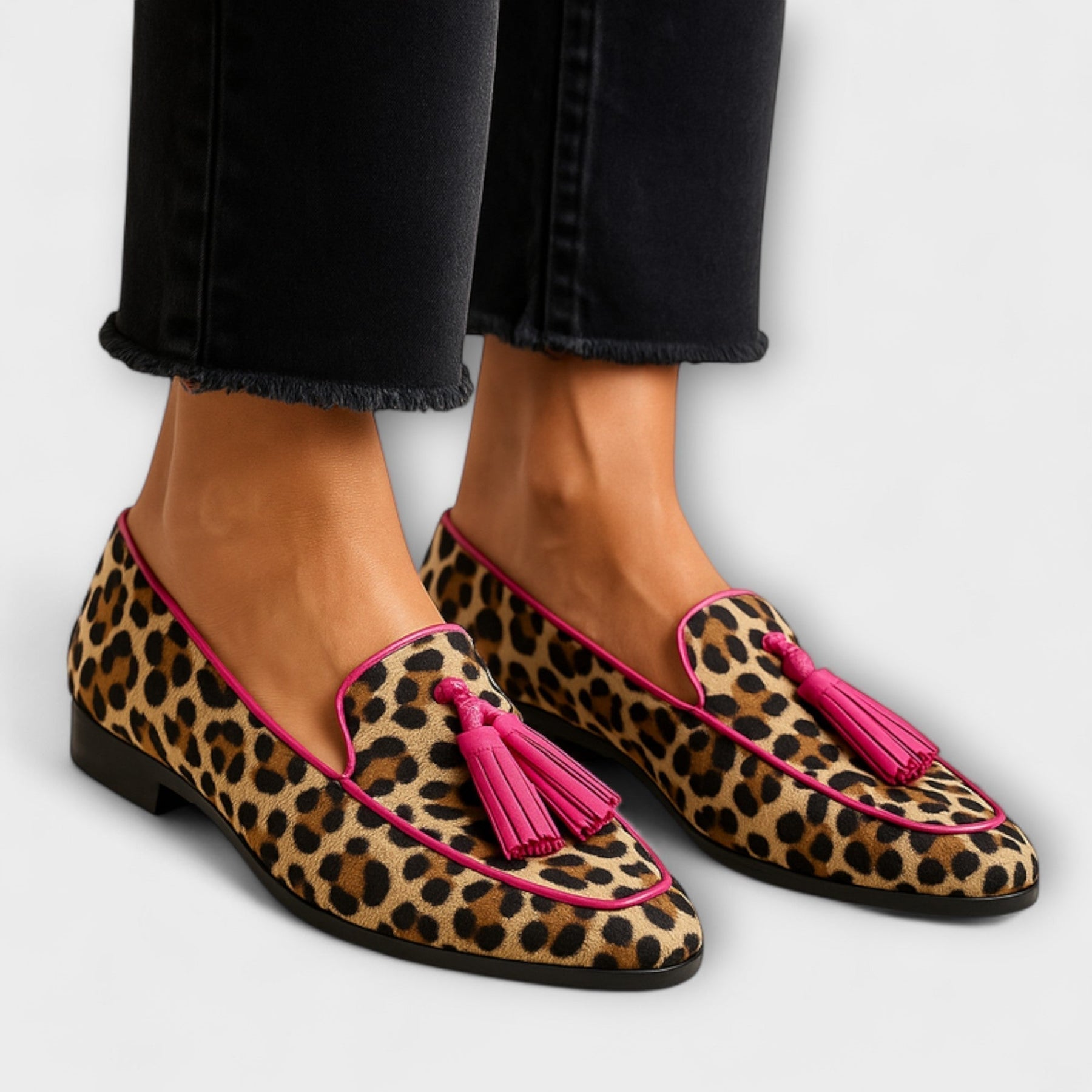 Damen-Pantoffeln Safa mit Quasten