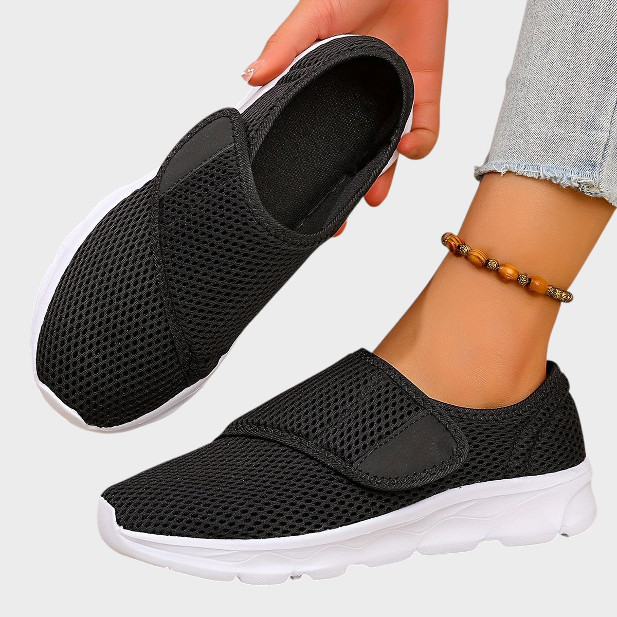Janine – Orthopädische Damenschuhe für breite und geschwollene Füße – Ansicht 8