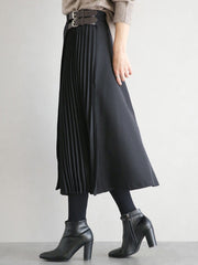 Giana – Eleganter plissierter A-Linien-Rock