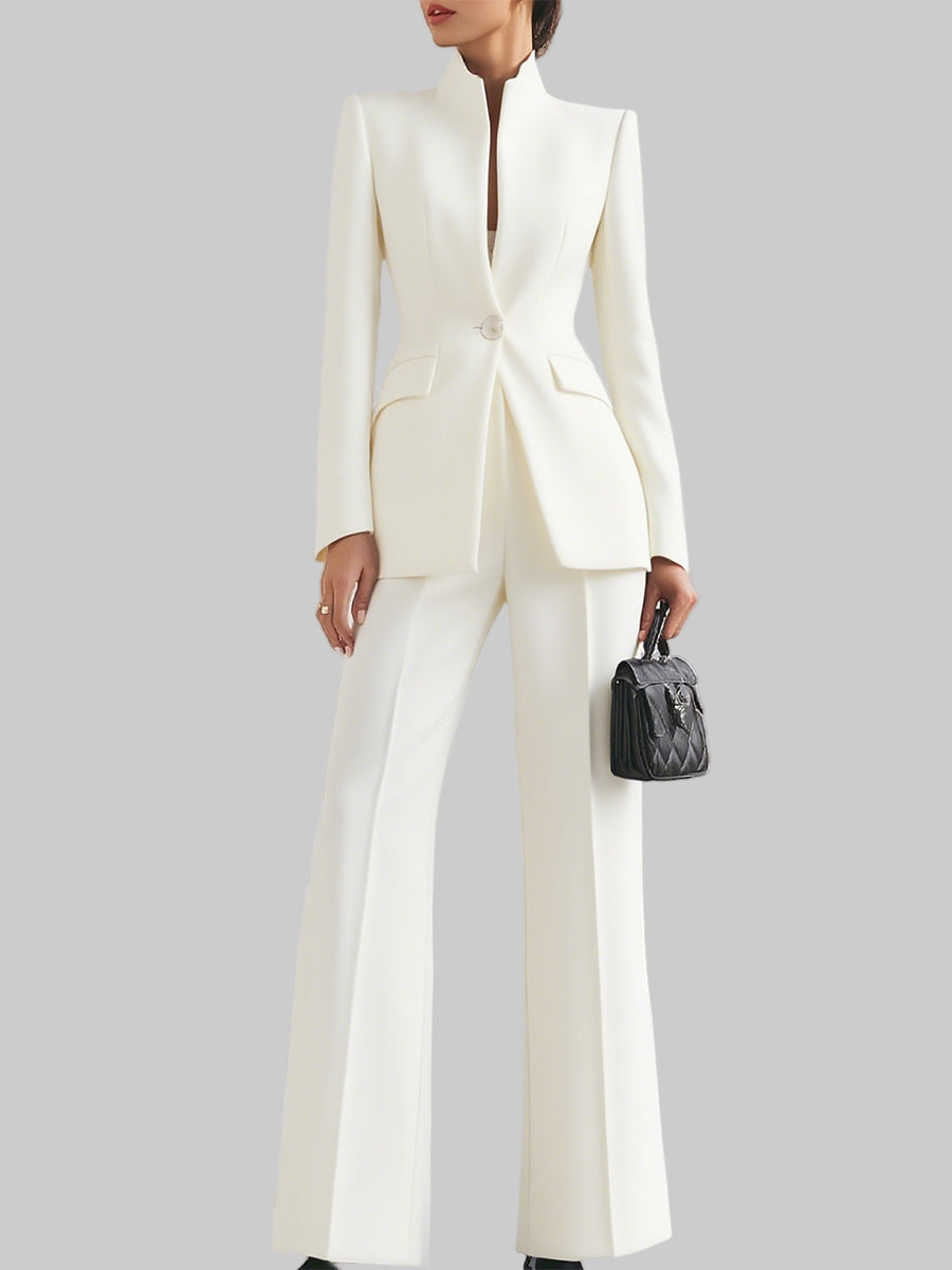 Sharie | Elegantes Jacken- und Hosen-Set