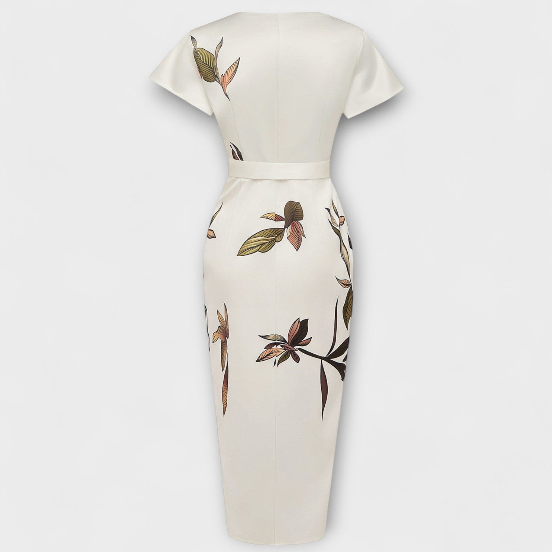 Damen-A-Linienkleid aus Satin – Ansicht 5