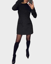 Kenzleigh – Elegantes Kleid mit Glitzer – Ansicht 5