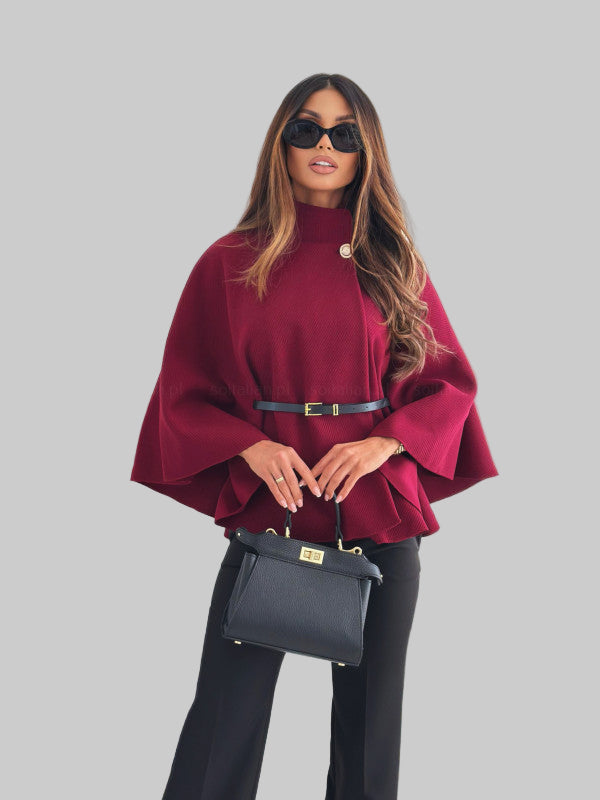 Selviora | Elegante Schmetterlingsjacke mit Gürtel