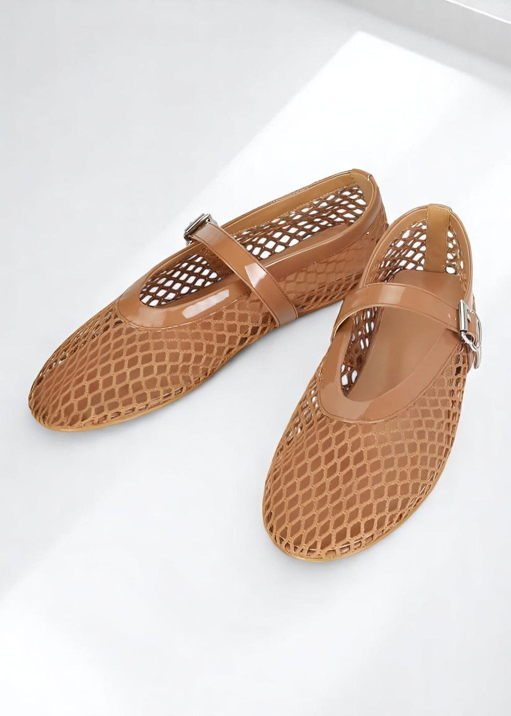 Luna – Ballerinas aus Mesh mit modernem und ausdrucksstarkem Stil