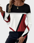 Γυναικείο μακρυμάνικο T-shirt Austria με στρογγυλή λαιμόκοψη