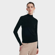Divine – Kaschmir-Rollkragenpullover für Damen – Ansicht 11