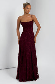 Damen-Maxikleid Francisa mit Spitzenkorsage – Ansicht 4