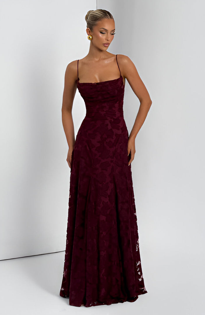 Damen-Maxikleid Francisa mit Spitzenkorsage – Ansicht 4