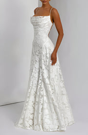 Damen-Maxikleid Francisa mit Spitzenkorsage – Ansicht 8