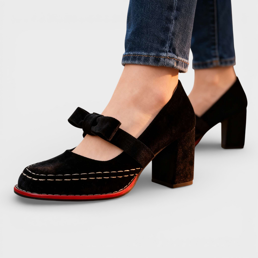 Alessia | Samtslipper