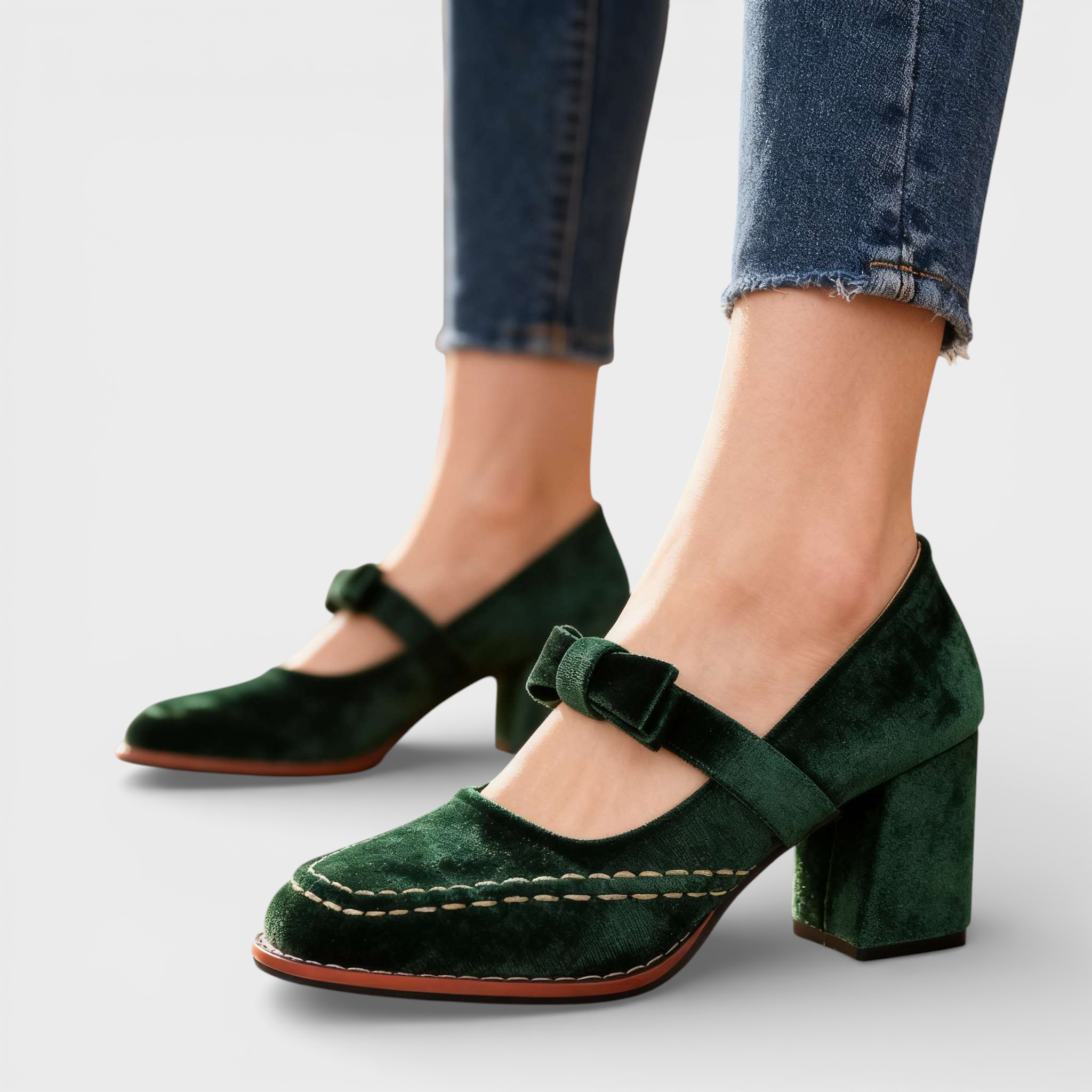 Alessia | Samtslipper