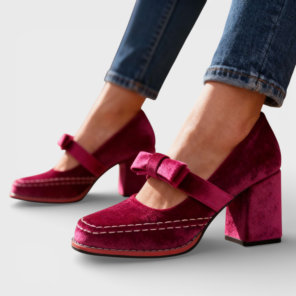 Alessia | Samtslipper
