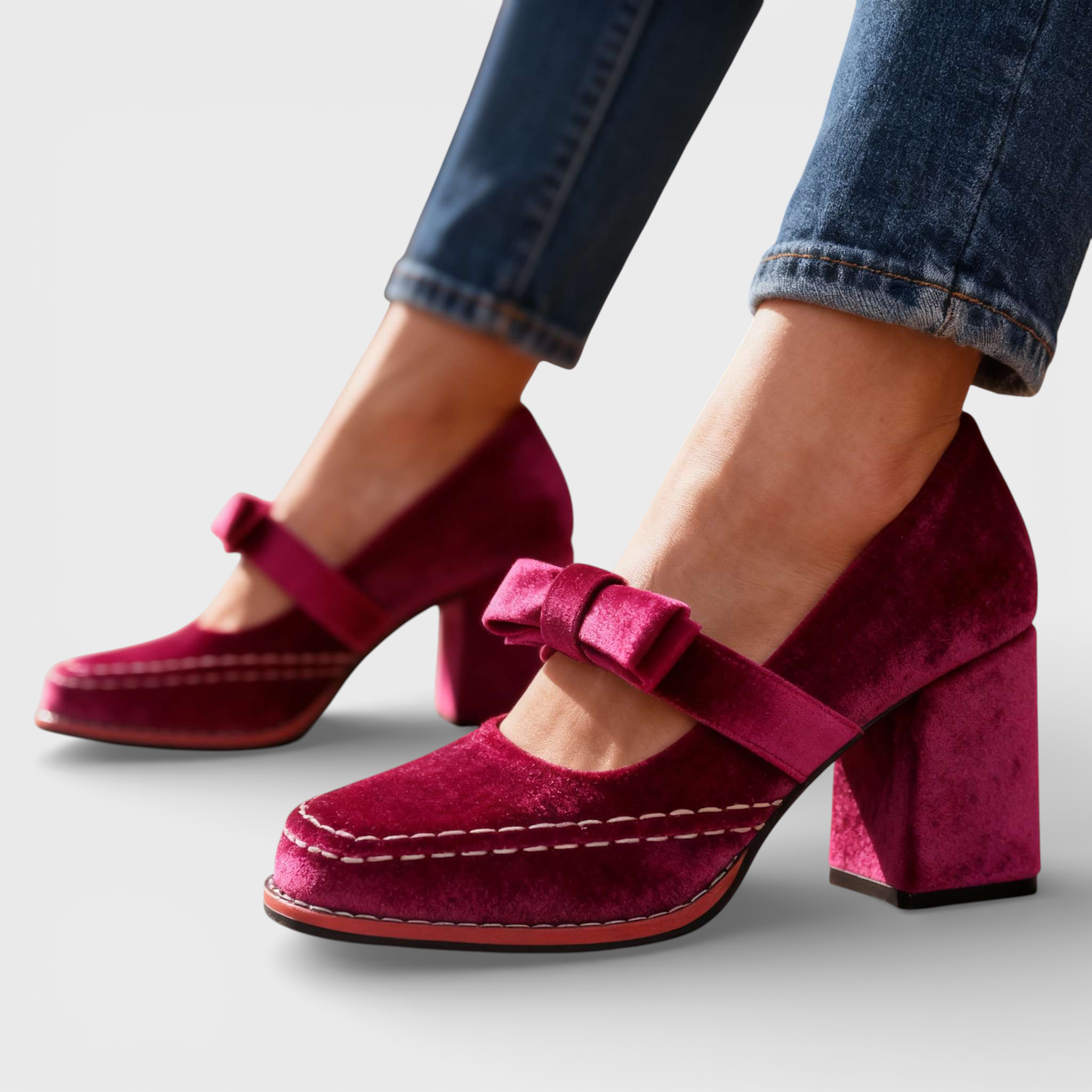 Alessia | Samtslipper