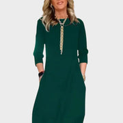 Selvienne – Ärmelloses Damenkleid in A-Linie für den Alltag – Ansicht 5