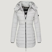 Warme schützende Winterjacke für Damen – Ansicht 4