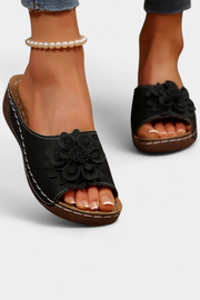 Orthopädische Damen-Sandalen Rica mit 3D-Blume – Ansicht 11