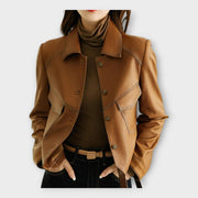 Camille – Stilvolle Lederjacke für Damen