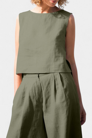 Ärmelloses Vintage-Sommer-Set Yvanne für Damen – Ansicht 13