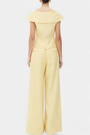 Damen-Set Hayden mit asymmetrischem Top und Palazzo-Hose – Ansicht 6