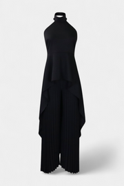 Asymmetrisches Damen-Set Chrysoula mit Plisseehose – Ansicht 11