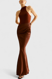 Mafalda – Ärmelloses Maxikleid für Damen mit schmaler Silhouette – Ansicht 5