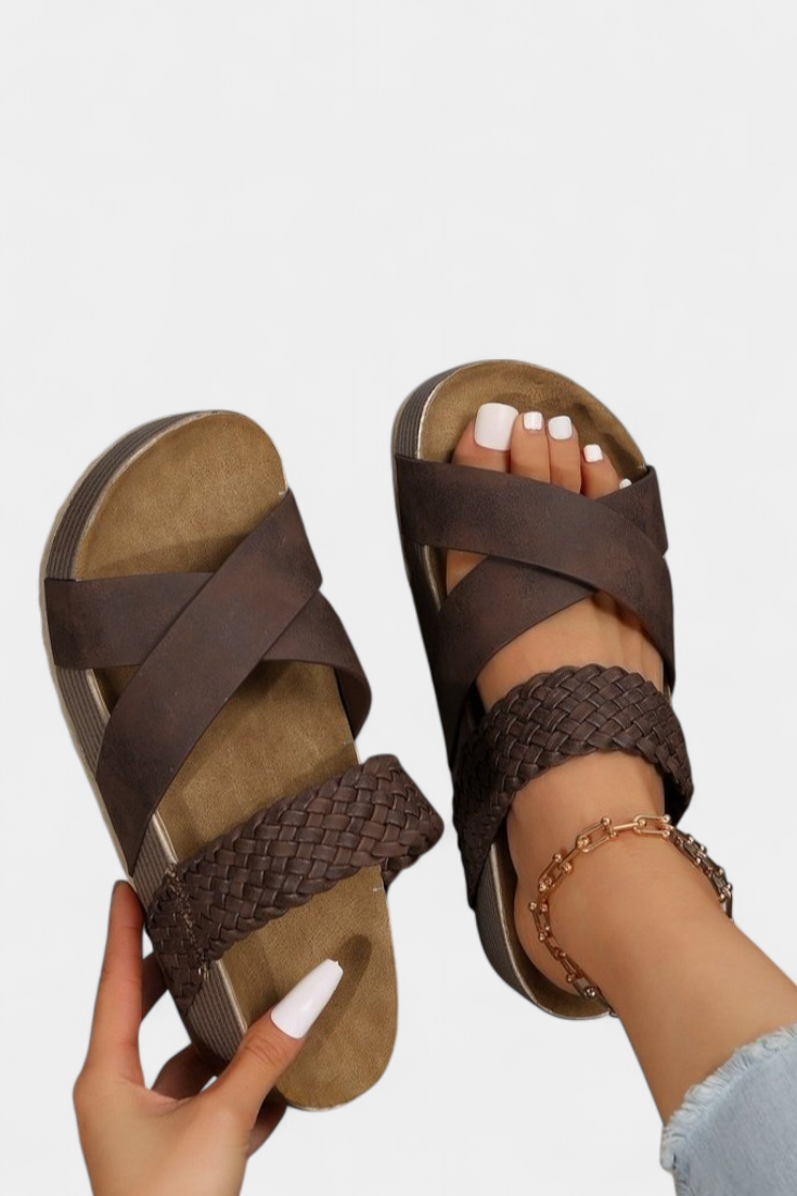 Elegante Damen-Sandalen Osela mit stützender Sohle – Ansicht 3