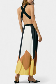 Nava – Langes wandelbares Damenkleid mit offenem Rücken – Ansicht 4