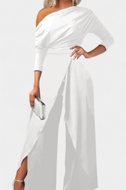 Damen-Batik-Jumpsuit Brina mit offenen Schultern – Ansicht 4
