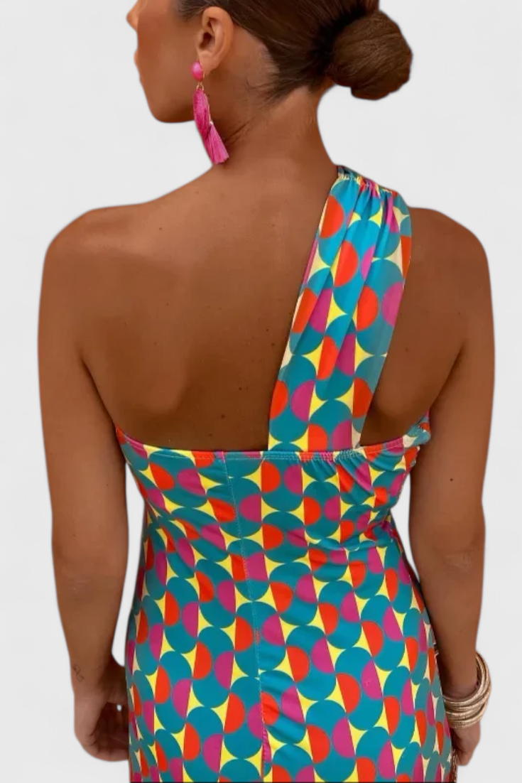 Julissa – Schulterfreies Abend-Maxikleid für Damen – Ansicht 4