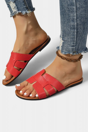 Damen-Sandalen Silvia mit geometrischem H-Design – Ansicht 7