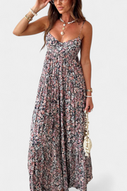 Reyna – Florales Maxikleid für Damen mit offenem Rücken – Ansicht 7