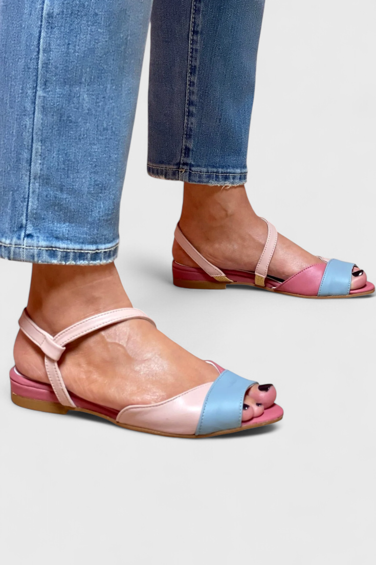 Elegante Damen-Sandalen Juralina mit Knöchelriemen