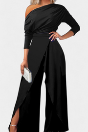 Damen-Batik-Jumpsuit Brina mit offenen Schultern – Ansicht 6