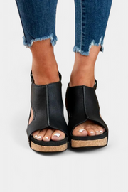 Orthopädische Damen-Keilsandalen Svenja mit Korkfußbett – Ansicht 4