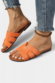 Damen-Sandalen Silvia mit geometrischem H-Design – Ansicht 6