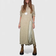 Laluna – Elegantes Set aus Strickpullover und Kleid – Ansicht 4