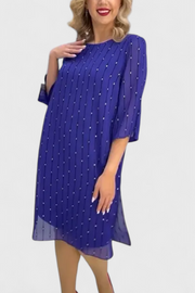 Polly – Elegantes Chiffonkleid für Damen mit klassischer Linie – Ansicht 2