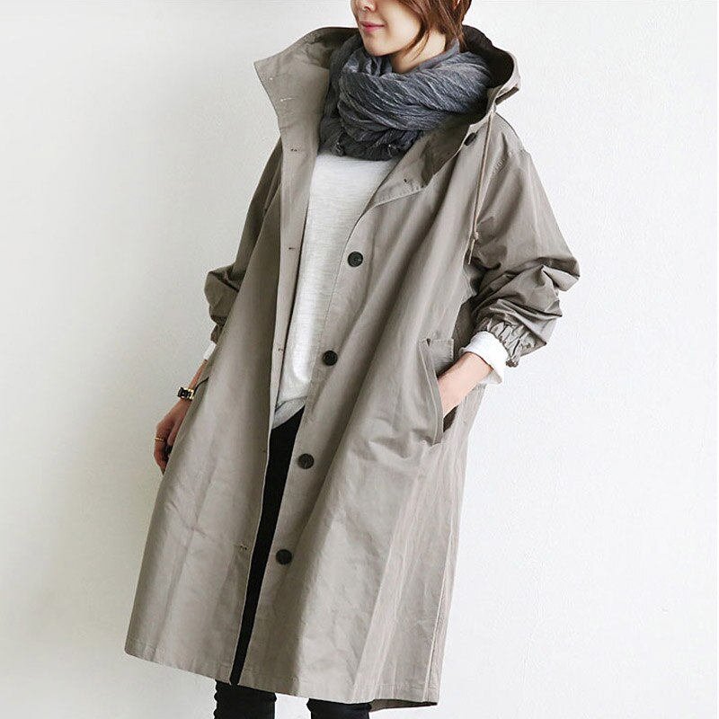 Eleganter Damen-Regenmantel