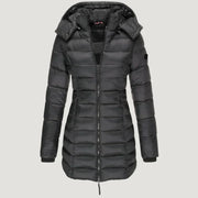 Warme schützende Winterjacke für Damen – Ansicht 3
