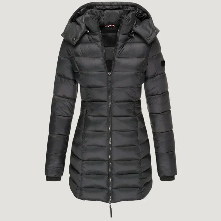 Warme schützende Winterjacke für Damen – Ansicht 3