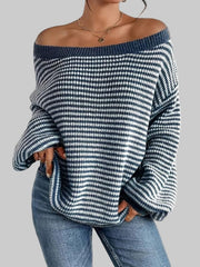 Maremma – Gedrehter Strickpullover für Damen mit Rippenstruktur – Ansicht 3