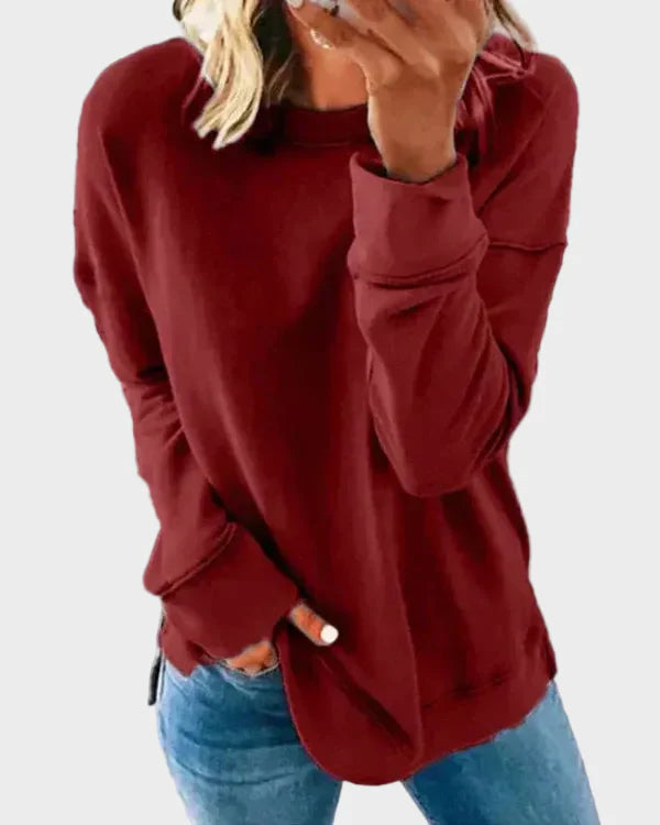 Riverton – Damen-Sweatshirt mit Fleece-Futter
