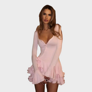 Geraldine – Damenkleid mit dezenten Ziernähten