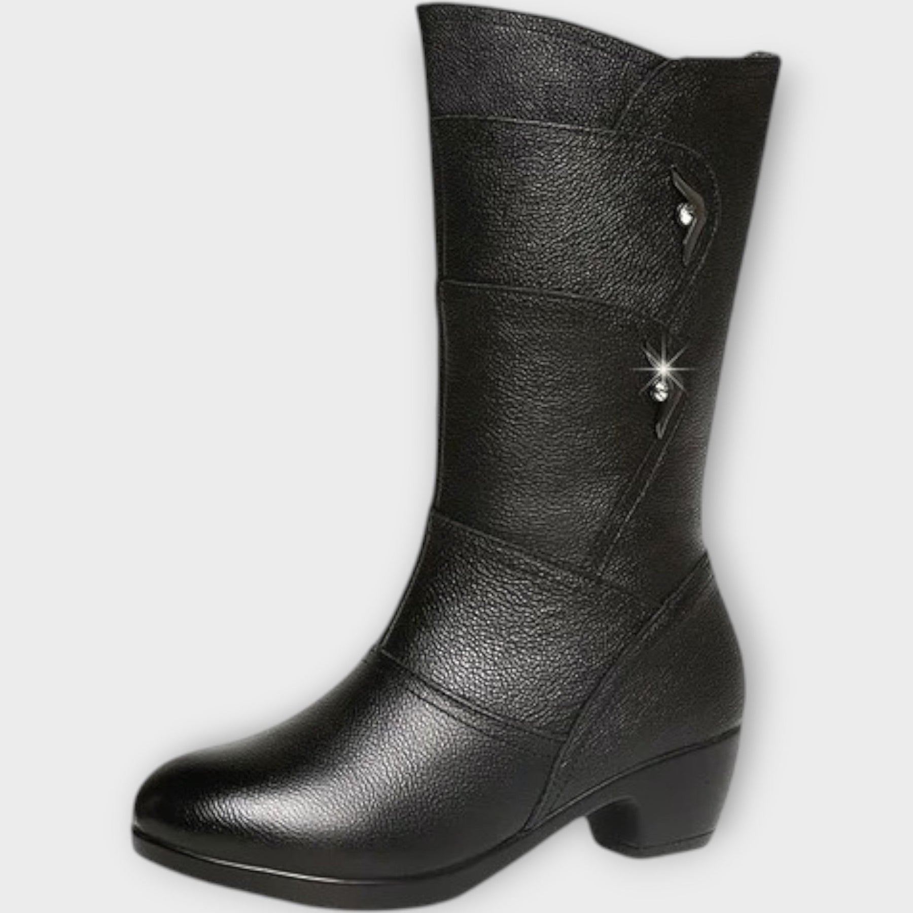 Kniehohe Plateaustiefel für Damen