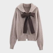 Aubryn – Damen-Hoodie mit Knoten vorne – Ansicht 6