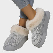 CrystalFur – Komfortable Plateau-Stiefel für Damen – Ansicht 4