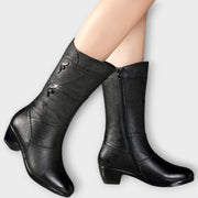 Kniehohe Plateaustiefel für Damen – Ansicht 4
