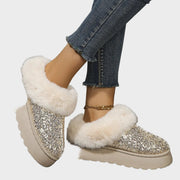 CrystalFur – Komfortable Plateau-Stiefel für Damen – Ansicht 7