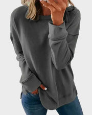 Riverton – Damen-Sweatshirt mit Fleece-Futter – Ansicht 4